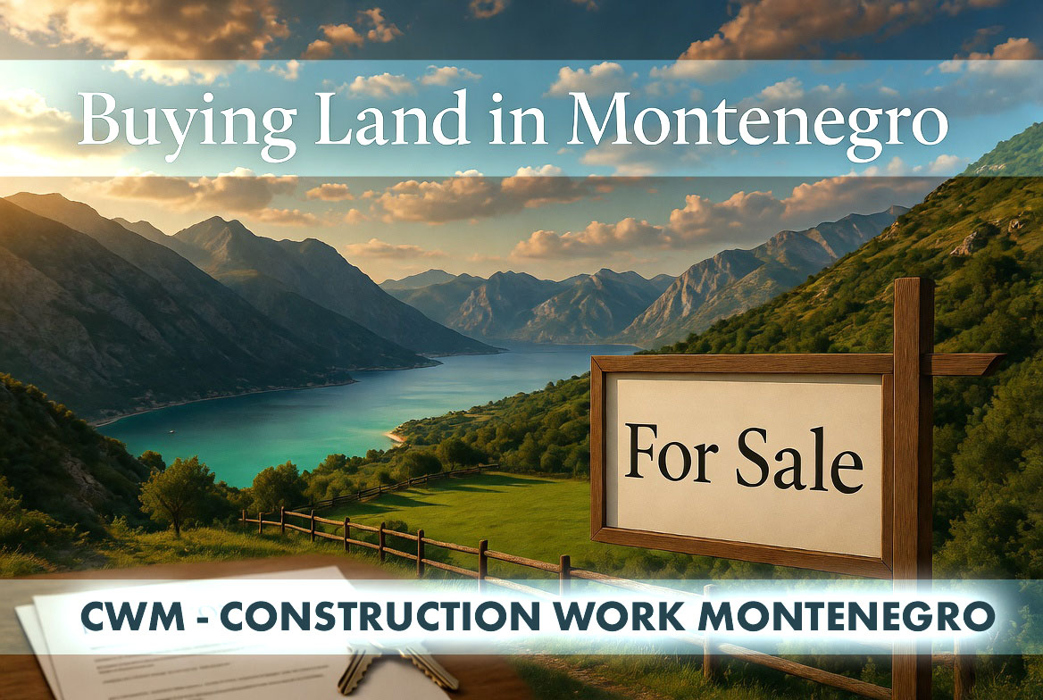 buying land in montenegro